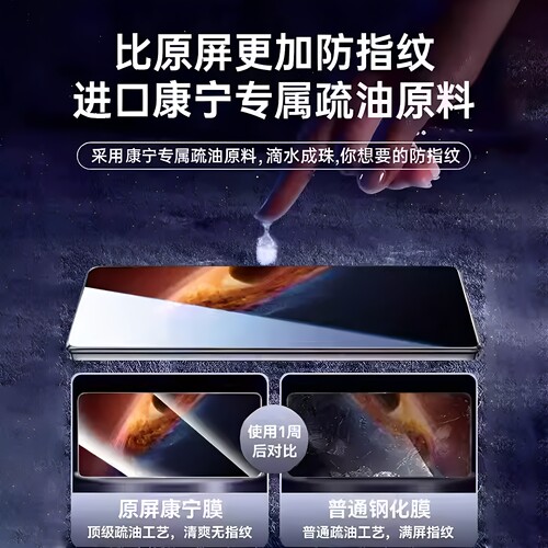 【美国康宁玻璃】适用荣耀MagicV6钢化膜V5折叠手机膜新款全胶MagicVs3/V2水凝膜前屏秒贴全屏覆盖内外屏贴膜 - 图0