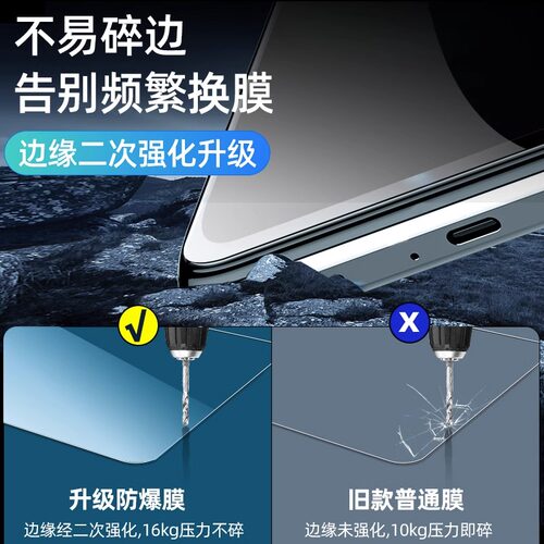 适用oppok11钢化膜k11x全屏k10手机膜k9防蓝光K5水凝膜pro黑边K7防指纹k3覆盖5g无白边opk1高清x抗蓝光 - 图1