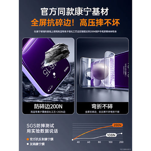 【AR抗反射】欧炫适用真我neo8钢化膜新款realmeGT8pro手机膜gt7保护真我neo7turbo全屏neo7se贴7x高清竞速版 - 图0