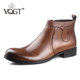 VQGT British fashion men's boots genuine leather boots