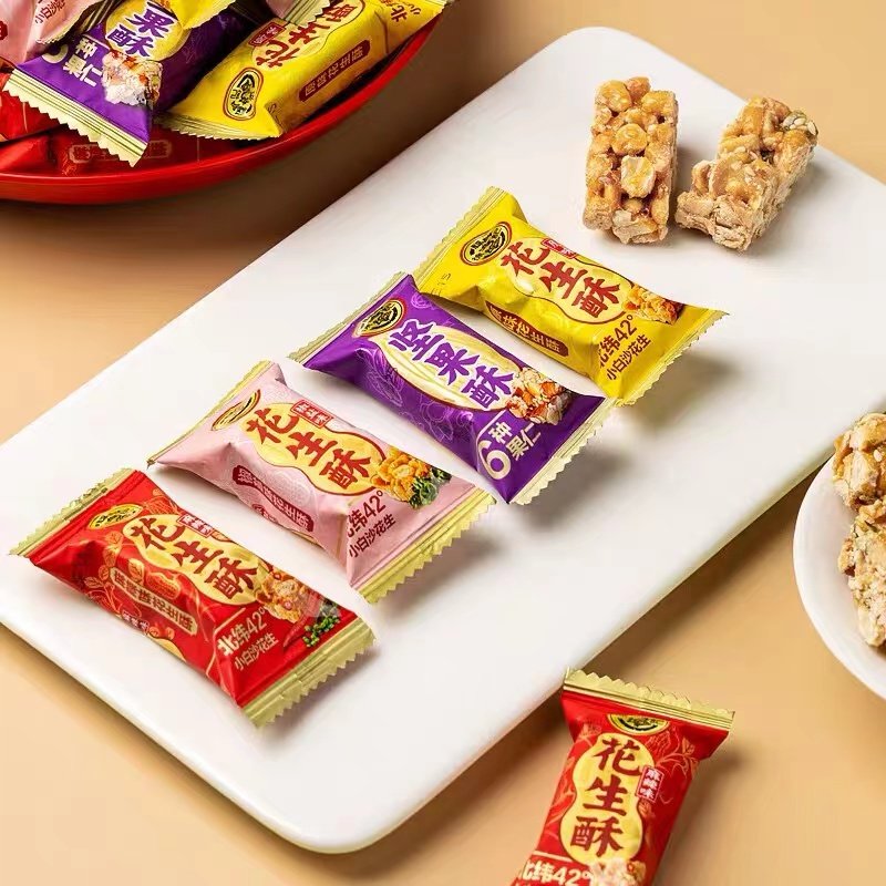 徐福记酥心糖喜糖糖果解馋零食休闲食品小吃散装花生酥糖办公室,淘宝优惠券,粉丝福利购,淘宝优惠卷