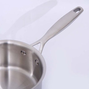 维特尔奶锅宝宝复底电磁炉通用16cm长柄不粘锅小汤锅厨房包邮