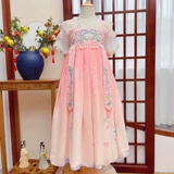 Детское летнее тонкое ханьфу, юбка, детская одежда