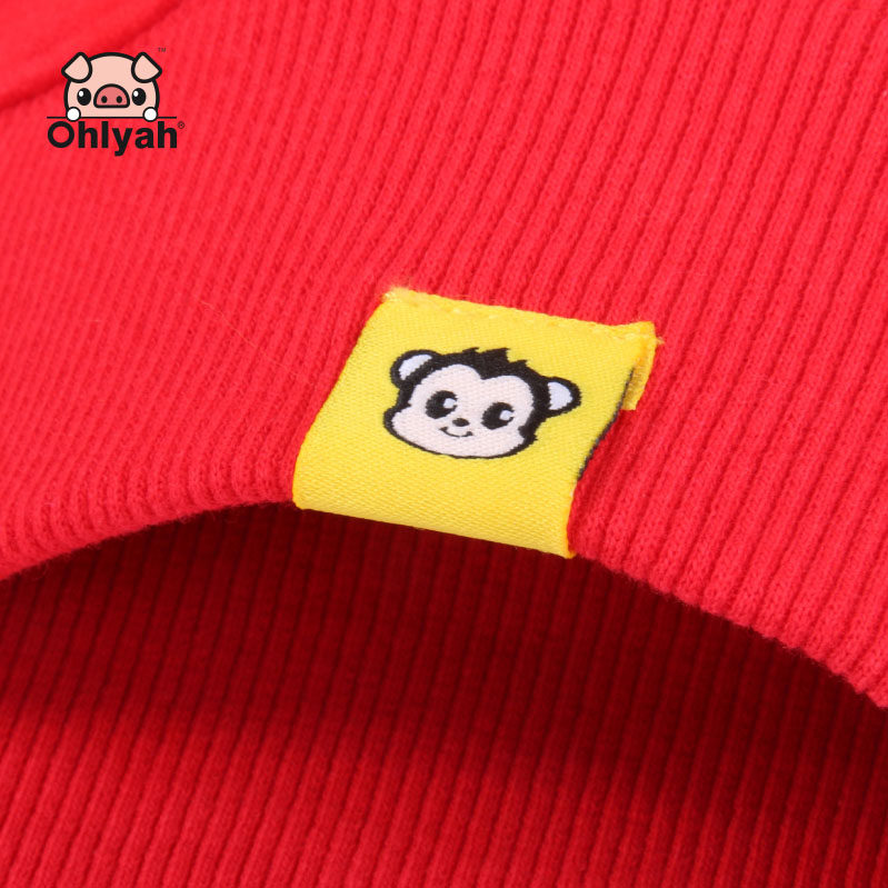 2019新款女长袖韩版宽松本命年卫衣 ohlyah卫衣/绒衫