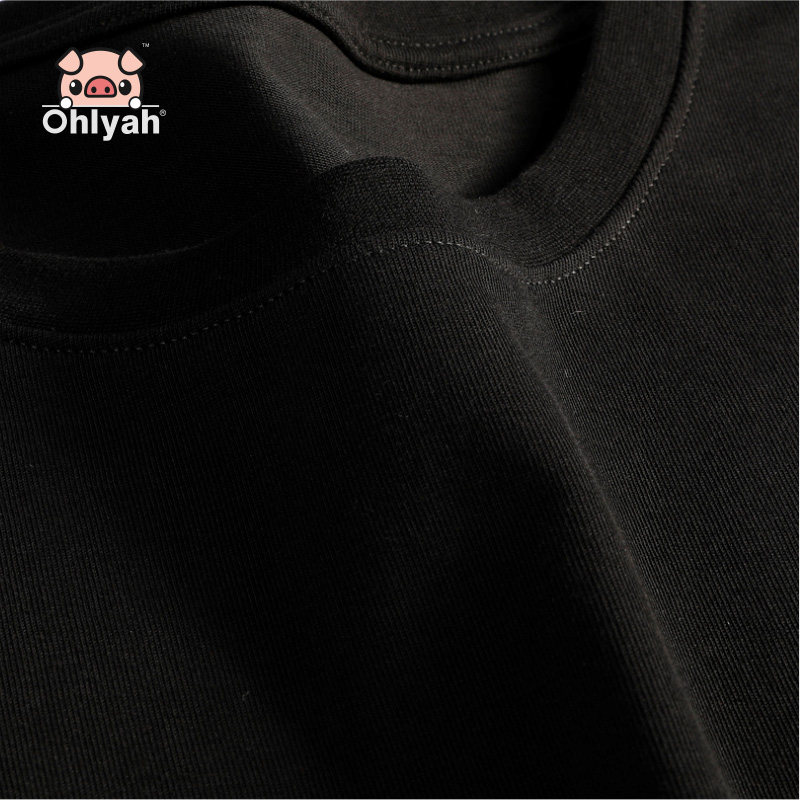 ohlyah老鼠年系列夏季宽松韩版圆领 ohlyahT恤