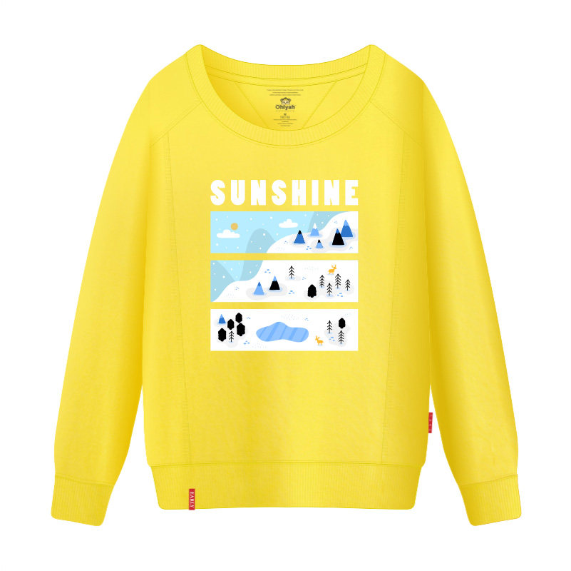 ohlyah品牌男女装秋冬圆领卫衣字母 ohlyah卫衣/绒衫