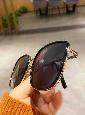 墨镜女复古高级ins大脸显瘦