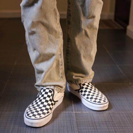 【清仓24H秒发】VANS SLIP-ON黑白棋盘一脚蹬男女同款休闲帆布鞋,淘宝优惠券,粉丝福利购,淘宝优惠卷