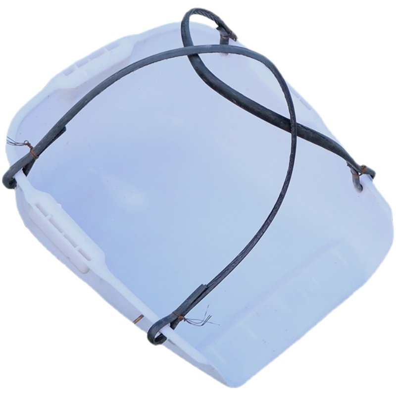 农用建筑工地簸箕挑土挑泥沙畚箕垃圾塑料撮箕橡胶粪箕斗工地箢箕 - 图3