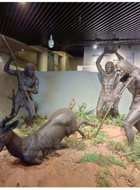 玻璃钢树脂情景小品雕塑现货