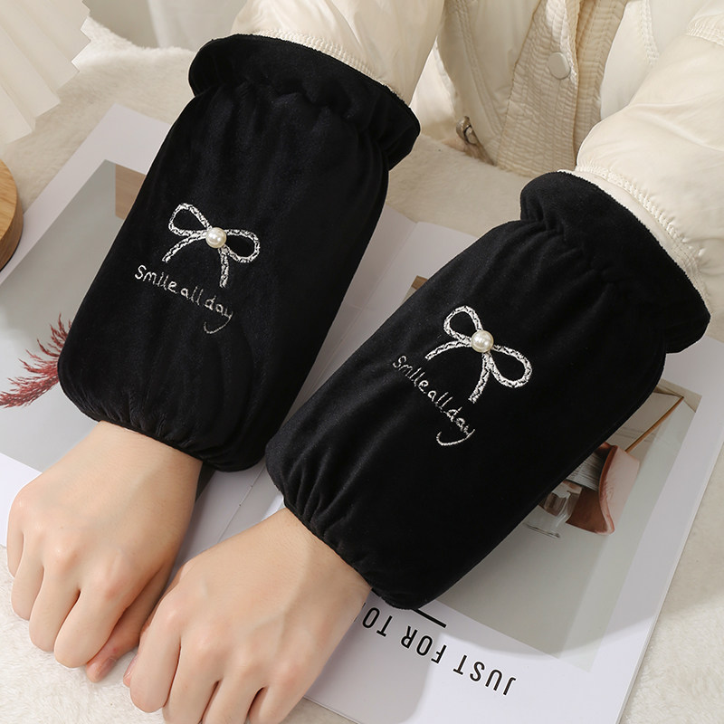 袖套女秋冬短款百搭棉袄袖头学生羽绒服耐脏手袖成人上班工作护袖,淘宝优惠券,粉丝福利购,淘宝优惠卷