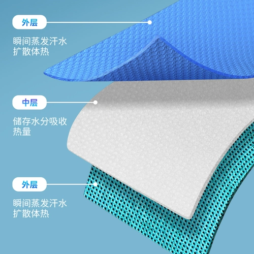 Полотенце, быстросохнущий портативный крем для рук для спортзала для бадминтона для плавания, хорошо впитывает воду