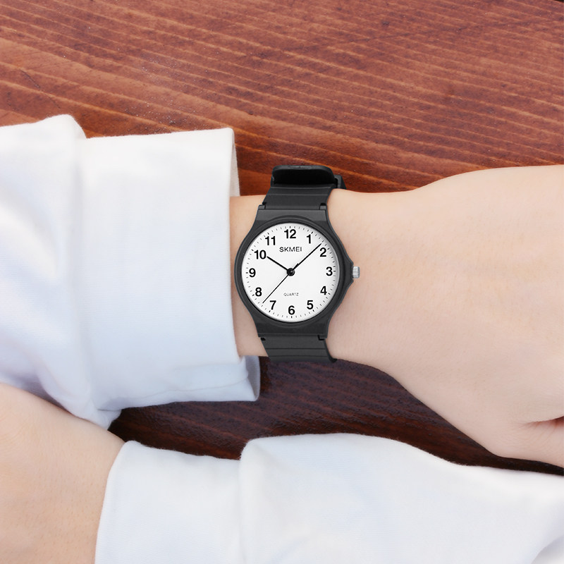 时刻美儿童指针式青少年潮流石英表 skmei梦捷国产腕表