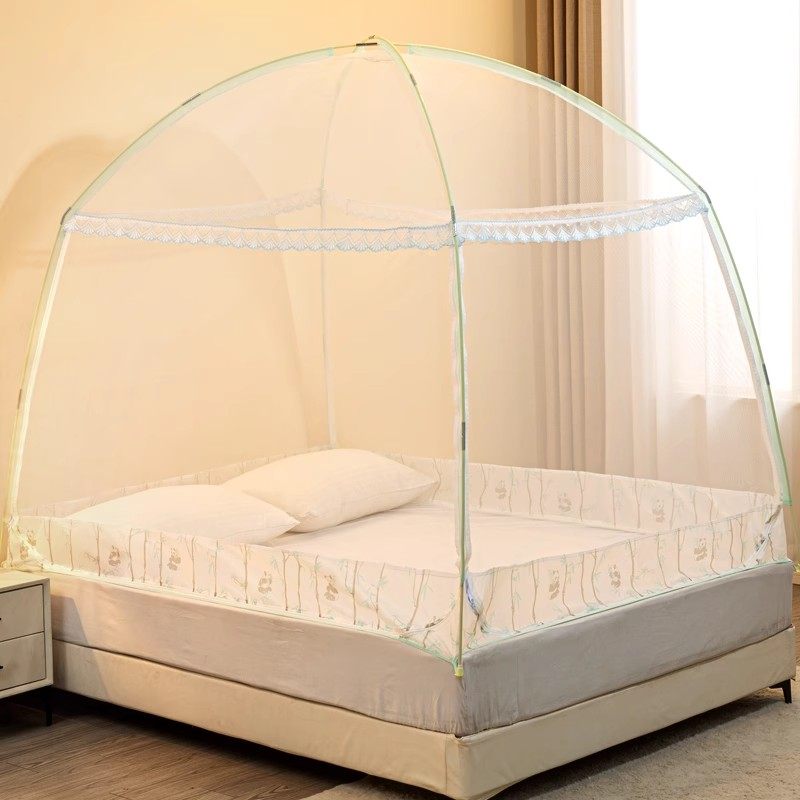 大床拉链回字底蚊帐坐床式15x2 三开门方顶蒙古包18x2米纹账,淘宝优惠券,粉丝福利购,淘宝优惠卷