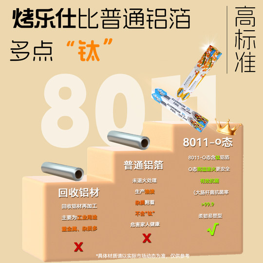 烤乐仕锡纸烤箱家用烘烤空气炸锅专用纸锡箔铝箔纸卷烧烤烘焙油纸