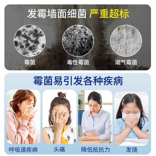 老管家墙体除霉剂去霉斑霉菌清洁剂墙面家用白墙壁防发霉喷雾神器 - 图1