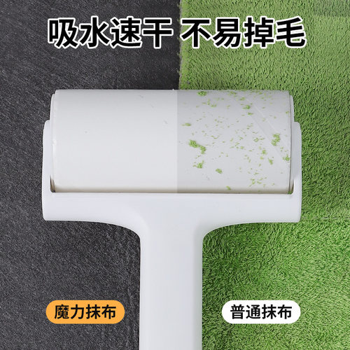 擦玻璃专用吸水抹布魔力布无水印无痕镜子擦车神器厨房家用不掉毛 - 图3