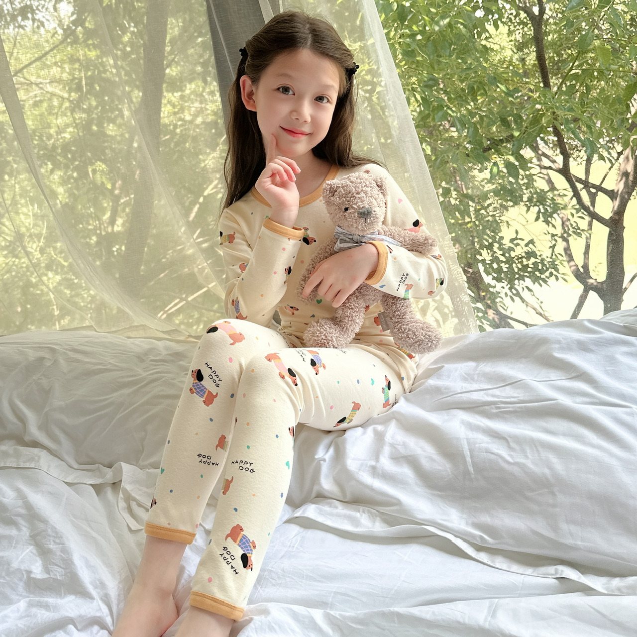 秋冬新品儿童纯棉无骨秋衣秋裤A类高品质磨毛保暖内衣套装家居服,淘宝优惠券,粉丝福利购,淘宝优惠卷