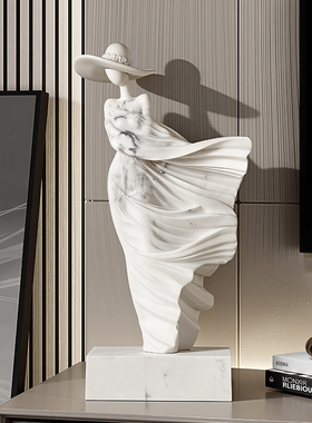 法式复古艺术人物摆件