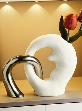 现代轻奢艺术花瓶摆件