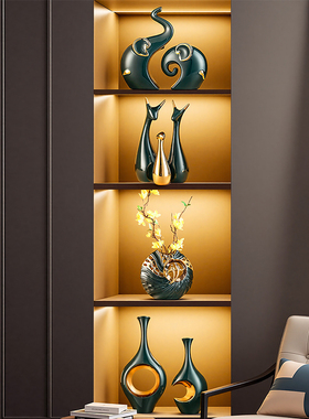 现代轻奢摆件客厅创意陶瓷