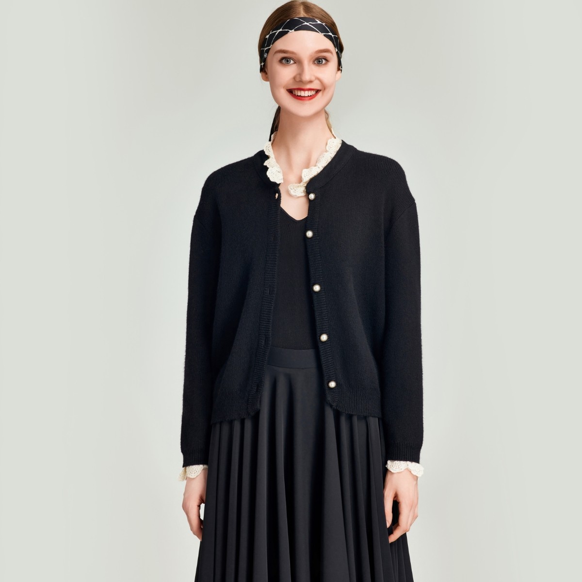 havva2022秋冬新款针织开衫毛衣 havva毛针织衫