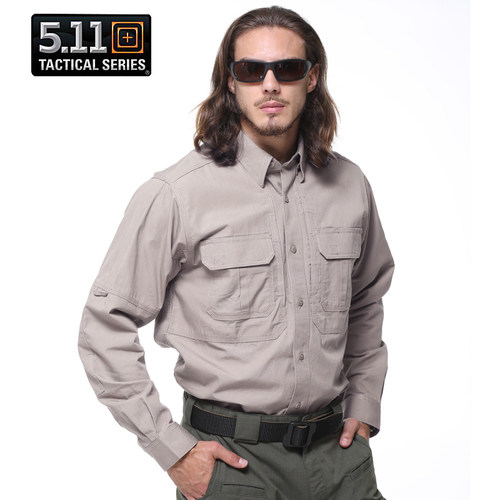 5.11战术衬衫男四季大码长袖衬衣511作训72157 72175防泼水陆衬衣 - 图0