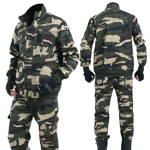 Хлопковый износостойкий комплект для работы, защита от ожогов