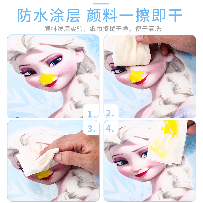 Waterproof princess style dining kitchen bib for kids and girls