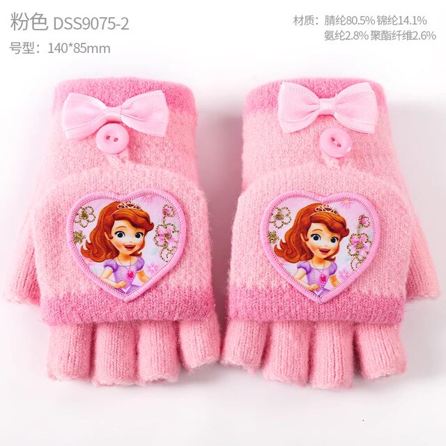 Disney Elsa Princess Gloves Scarf Earmuffs