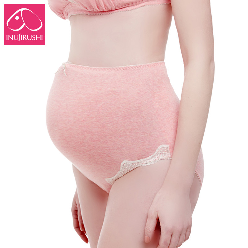日本犬印本铺孕妇透气高腰托腹裤头 龙婴本铺母婴内裤