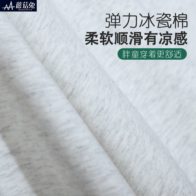 胖童短袖T恤男大童翻领上衣青少年大男孩凉感polo衫2024夏装新款 - 图2