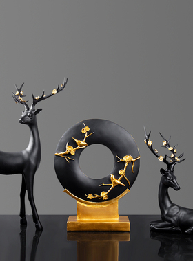 创意客厅玄关轻奢风开业乔迁礼品