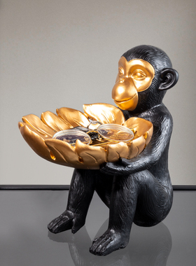 音乐风钥匙收纳干果新居礼品猴子