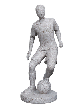 创意抽象运动人物桌面摆件踢足球打篮球玩滑板书房摆设送朋友礼物