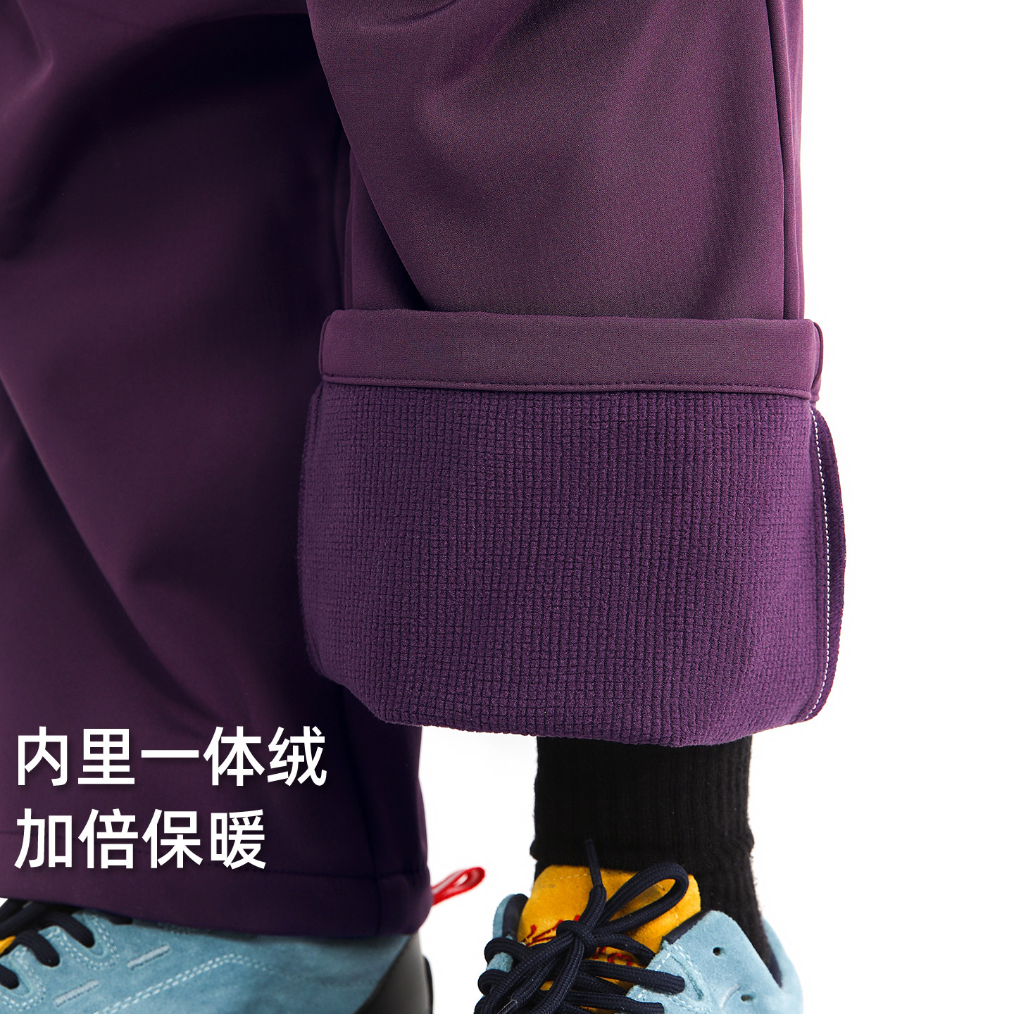 拓路者儿童软壳裤男童女童加绒长裤伞兵裤中大童冬季保暖运动裤子,淘宝优惠券,粉丝福利购,淘宝优惠卷