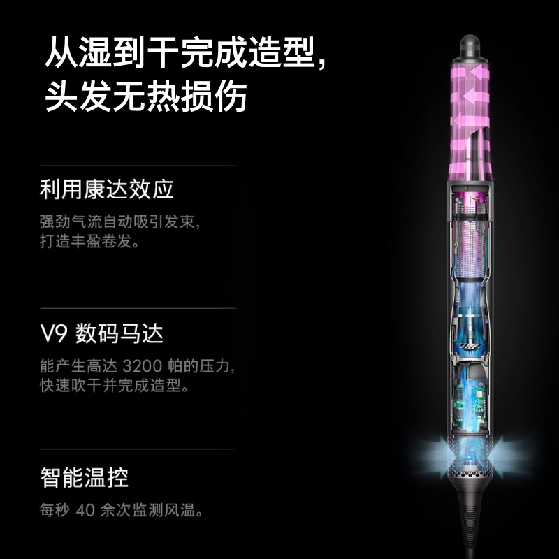 Dyson戴森HS02美发造型器电吹风机