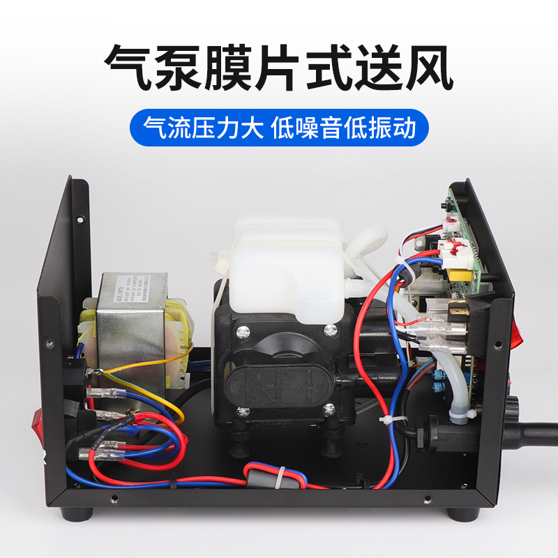 创时代8502D热风枪焊台二合一电烙铁数显恒温风枪可调温拆焊台-图1