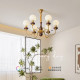 Medieval French style living room chandelier dining room lamp