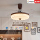 Medieval style invisible fan lamp bedroom lamp restaurant