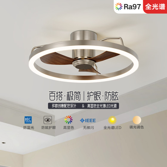National subsidy Suoyan antique style Bauhaus fan lamp