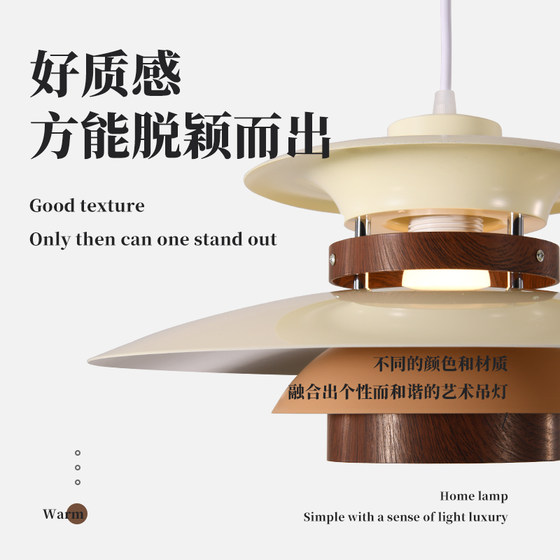 Medieval style restaurant chandelier Nordic style internet red light