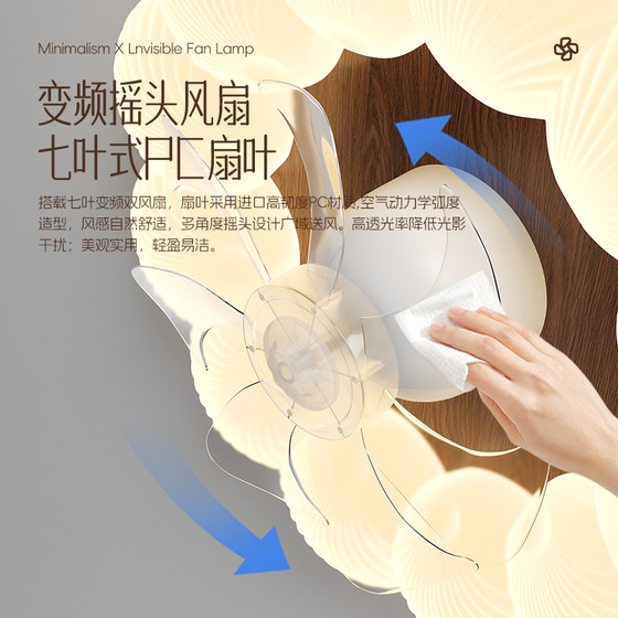 Suoyan silent eye protection bedroom fan light