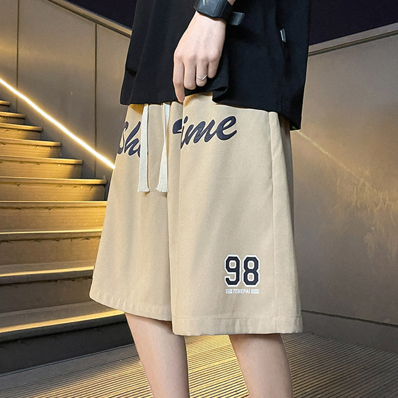 潮牌短裤男夏季休闲美式运动裤子 fizze休闲裤