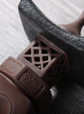 陶瓷复古假山沙盘带灯茶桌工艺品