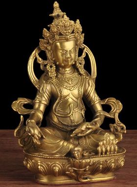 黄财神摆件密宗藏传佛堂