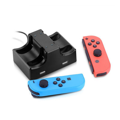 任天堂switch配件小手柄炫彩座充joy Con充电器joy Con手柄座充 虎窝淘