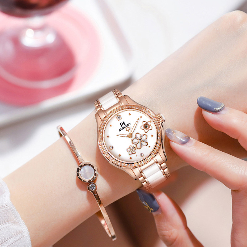 斯诺威登十大女士正品全自动机械表 runosd斯诺威登忆武国产腕表