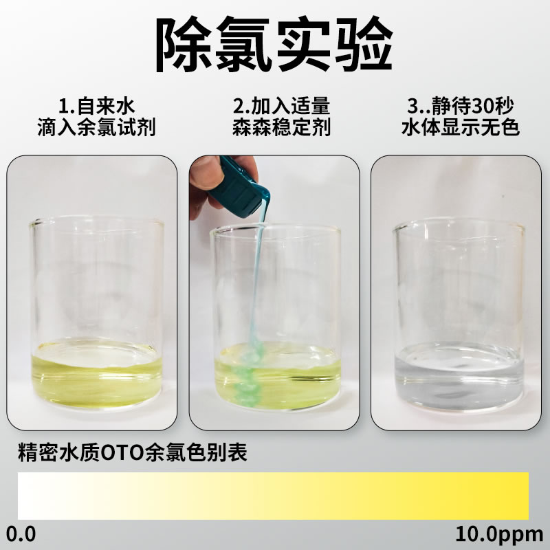 森森水质稳定剂除氯剂鱼缸专用观赏鱼龙鱼换水加水开缸自来水除氯 - 图1