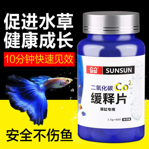 森森二氧化碳片爆藻鱼缸水草二氧化碳发生器co2发生器水族用品 - 图1